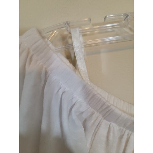 Lilly Pulitzer Women's Katt Off-the-Shoulder Top Pullover White Size Small - Picture 6 of 10